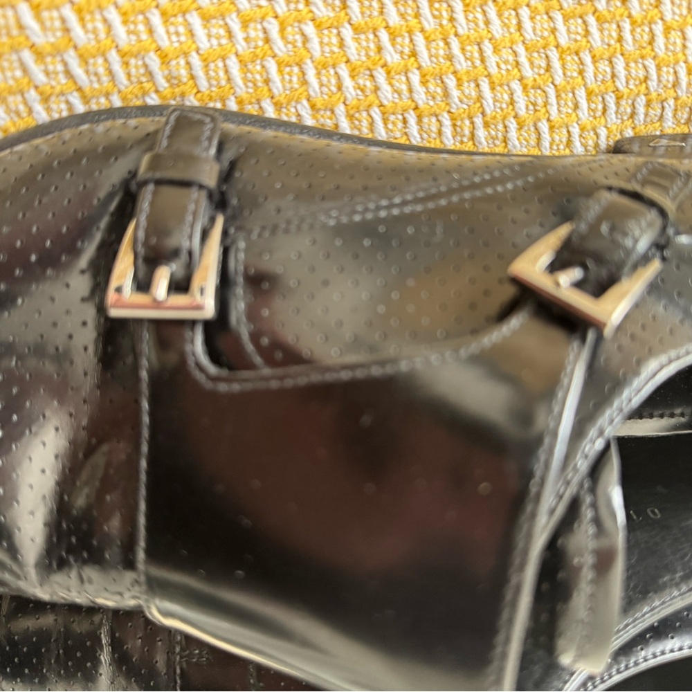 Prada Monk Strap men’s Shoes. US 10. Double Buckle . Perforated Leather EXC. - Picture 7 of 12